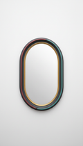 Oversized Arch Metal Mirror