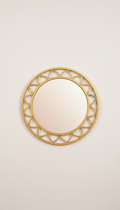 Arcus Citrine Wall Mirror