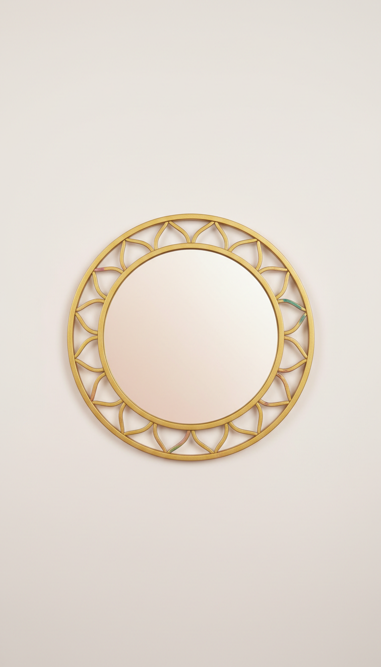 Arcus Citrine Wall Mirror